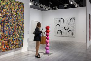 Tina Kim Gallery, Art Basel Miami Beach (8–10 December 2023). Courtesy Ocula. Photo: Charles Roussel.